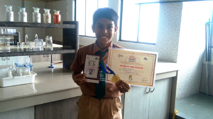 Elijah Fernendas - Ryan International School, Nallasopara